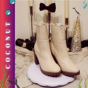 Coconuts by Matisse Dean Block Heel Chelsea Boots
